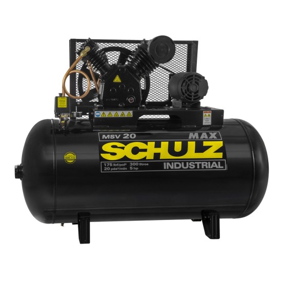 COMPRESSOR SCHULZ 20 PES/300L 5CV TRIF MAX