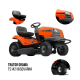 TRATOR CORTADOR DE GRAMA HUSQVARNA TS142 